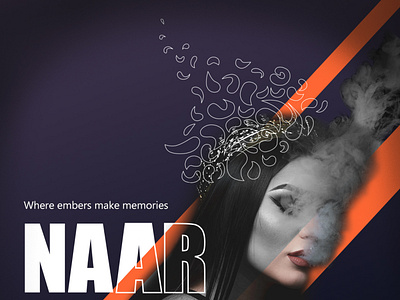 Insta banner for Naar cafe banner bannerdesign design illustration socialmediabanner