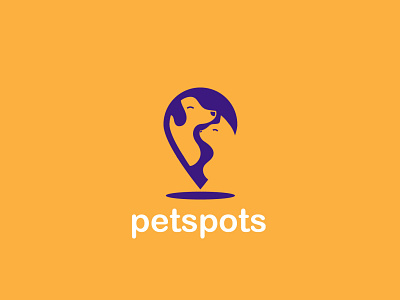 petspots animal logo cat dog logo logo logos minimalist logo modern logo pet