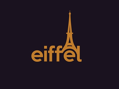 Eiffel minimalists logo