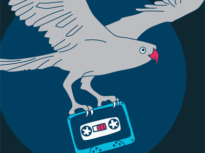 Cassette Osprey analog bird tape