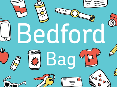 Bedford Bag hangtag bag icons illustration objects tag