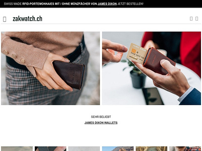 Zak Watch design e comerce javascript logo magento magento 2 php retailer rubyonrails web