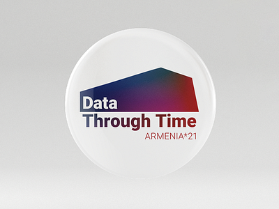 Data Through Time - Armenia*21 adobe illustrator armenia data logo