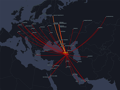 All flights from and to Armenian Intl. Airports