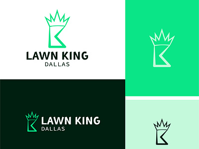 DALLAS LAWN KING LOGO