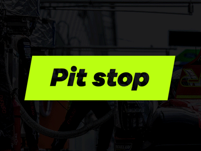 Pit Stop Animation car clock counter dial indent motion motor race rally reading sport timer
