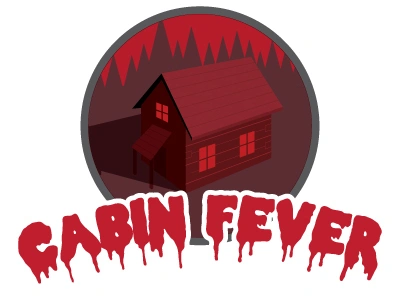 Cabin Fever | Three River Brewing brewing cabin dripping fever horror icon logo red river three typography