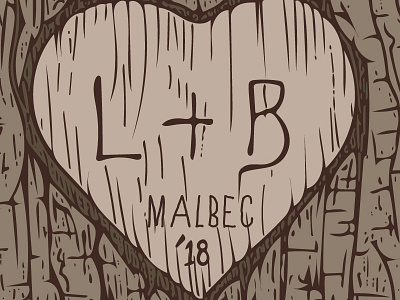 L&B Malbec 2018 Wine Label 2