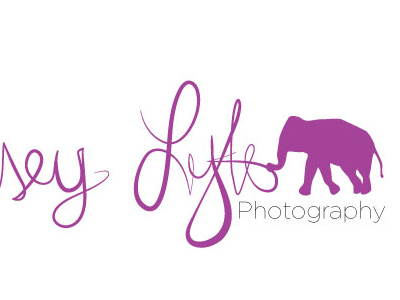 Lyndseylytlephotography Logo elephant logo lyndsey lytle photography typography