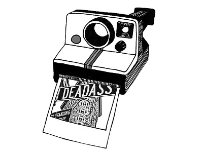 Deadass Camera Illustration