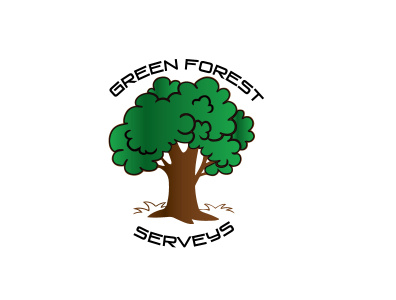 Green forest survey logo by Muhammad Ali on Dribbble