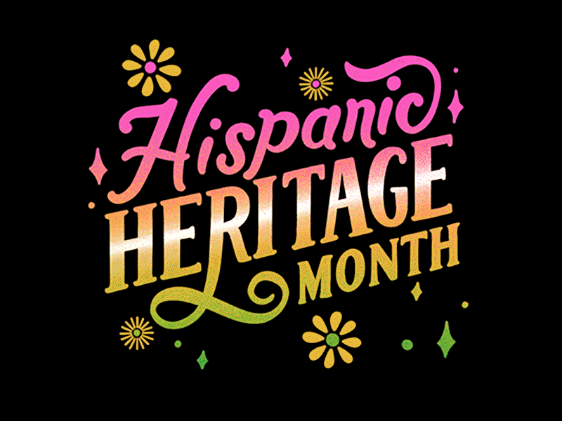 Hispanic Heritage Month animation hispanic latinx procreate