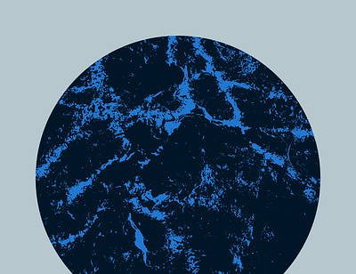 Vectorized rock texture on blue circle illustrator palantir rock texture vector