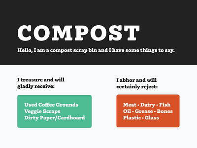 Compost Sticker