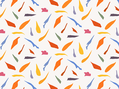 Bird of Paradise Pattern adobe illustrator bird of paradise floral flower illustrator pattern surface pattern design