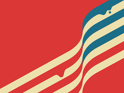 Surfing USA art flag graphic illustration usa vector