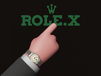 Why buy an apple when you can buy this 3d art arttoy graphic illustration rolex watch