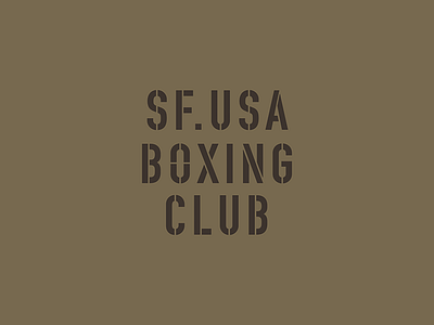 Freddy's town_Boxing club art graphic illustration typo vector