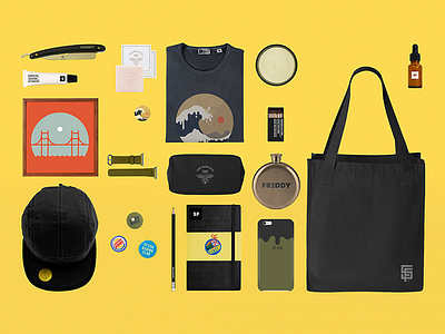 Superfiction Item applewatch badge campcap candle canvasbag case frame match moleskine pencil soap tshirt