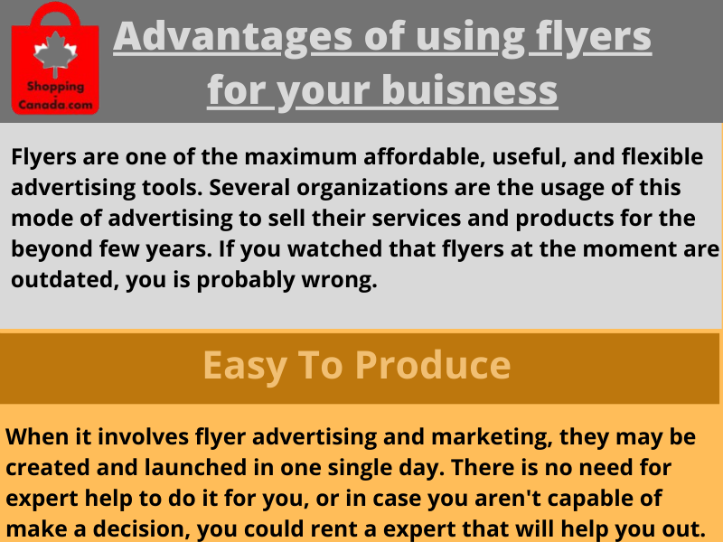 Advantages of using flyers for your business