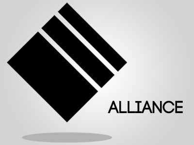 Alliance logo abstract concepts logo