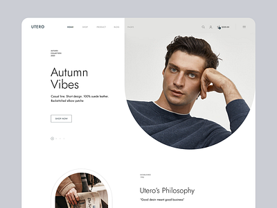 Utero - Clothing Online Store clothes clothing ecommerce envato fashion geometric minimal shop shopify shopify theme store woocommerce