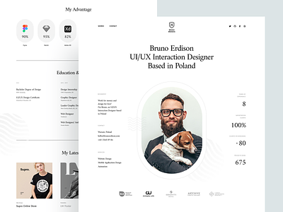 Personal Portfolio Site - Bruno Erdison