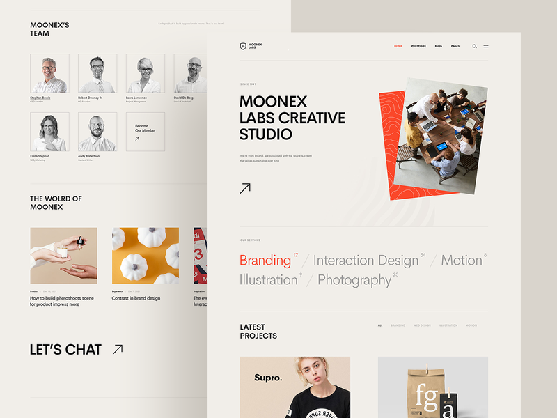 Creative Studio - ML agency company developer elementor envato freelancer portfolio portfolio ui studio themeforest web design wordpress theme