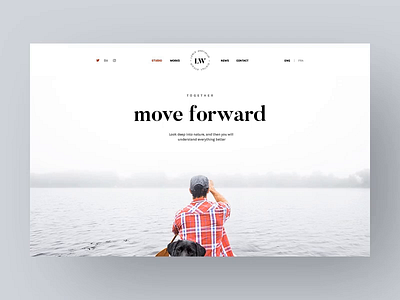 LW - 3D Motion Hero Banner agency banner board creative envato lewis portfolio sailing site slider theme themeforest ui web