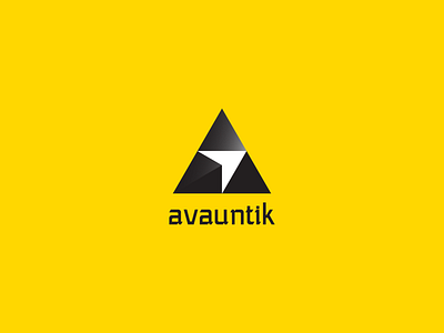 Avauntik branding identity logo mark symbol
