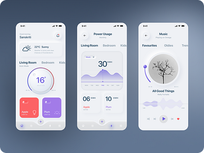 Smart Home App - Concept Exploration