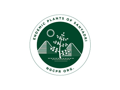 NGCPR Logo Concept endemic plants ngcpr