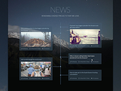 News Page Design - Pacific Template Html creativemarket freebie freelance html news pacific template