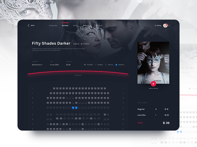 Cinema booking. Интерфейс кинотеатра. Cinema web Design. Cinema UI. Cinema ticket UI.