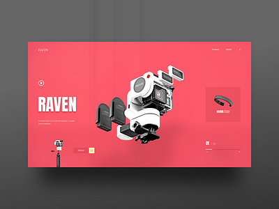 Raven Landing Page