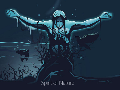Spirit Of Nature character design illustration