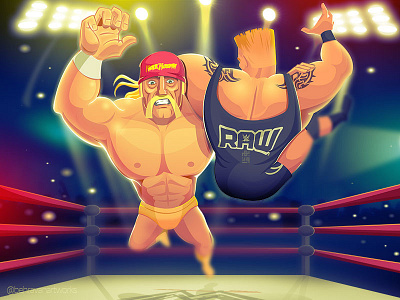 Hulk Hogan hulk hogan illustration