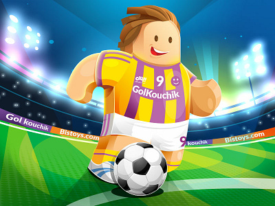 Untitled 1 character design football illustration player soccer