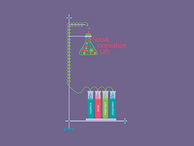 Social Innovation Lab concept concept innovation innovative lab laboratory logo social