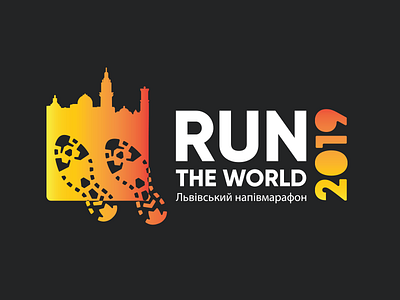 Logo for Lviv half marathon