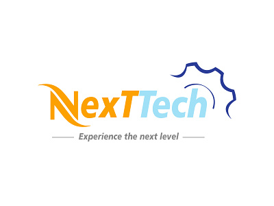 business logo - next tech it's a business logo for business