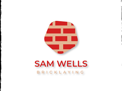 sam wells bricklaying 3d and 2d logo design