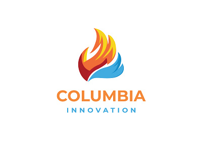 Columbia innovation favicon icon logo design minimalist professional