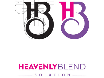 Heavenly Blend Solution branding design graphicdesign icon illustration logo logo design logodesign logotype minimal solution typography