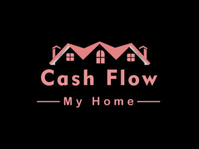 Real State Logo Design cash flow my home graphic design home home logo deisgn homedecor logodesign real state business realstate sohag sohaghossen