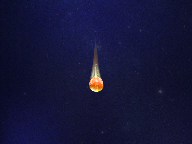 Comet asset comet game illustration ios meteor space sprite