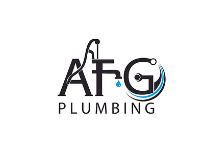 AFG PLUMBING Logo Design