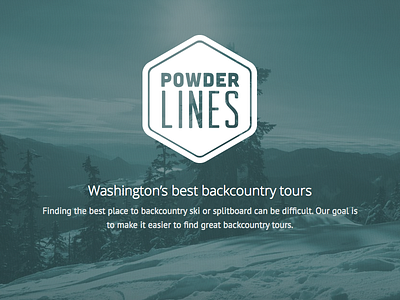 Powderlines skiing snowboarding