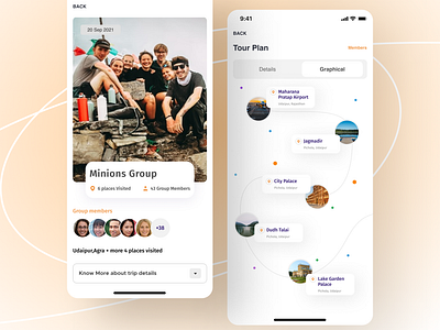 Travel Guide Tour Plan UI