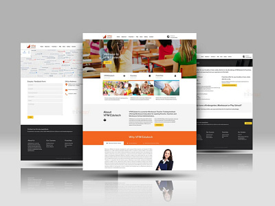 Education Website Design branding design ui web